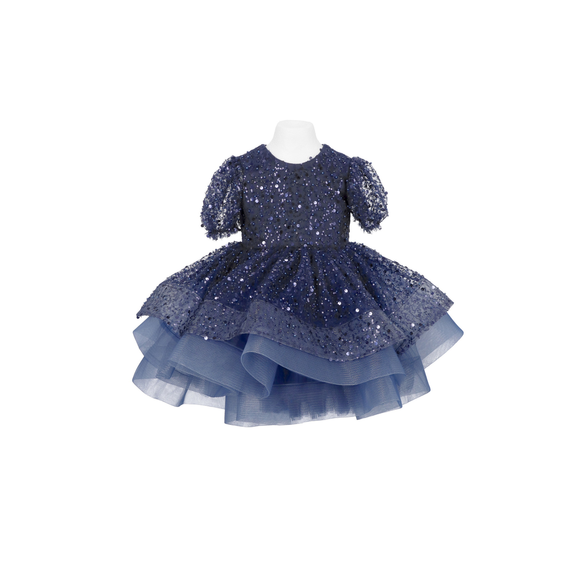 Dark blue girl dress