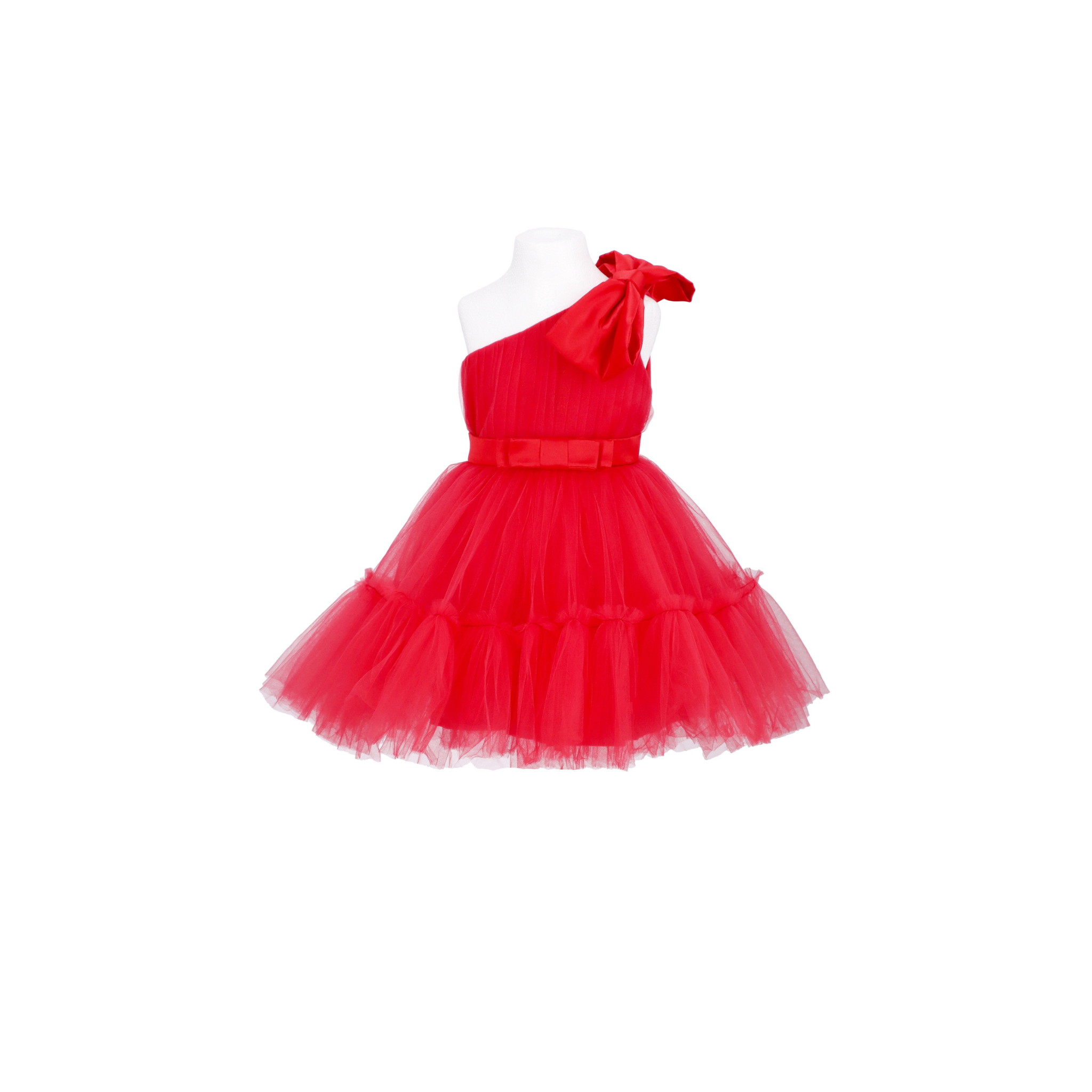 Red girl dress