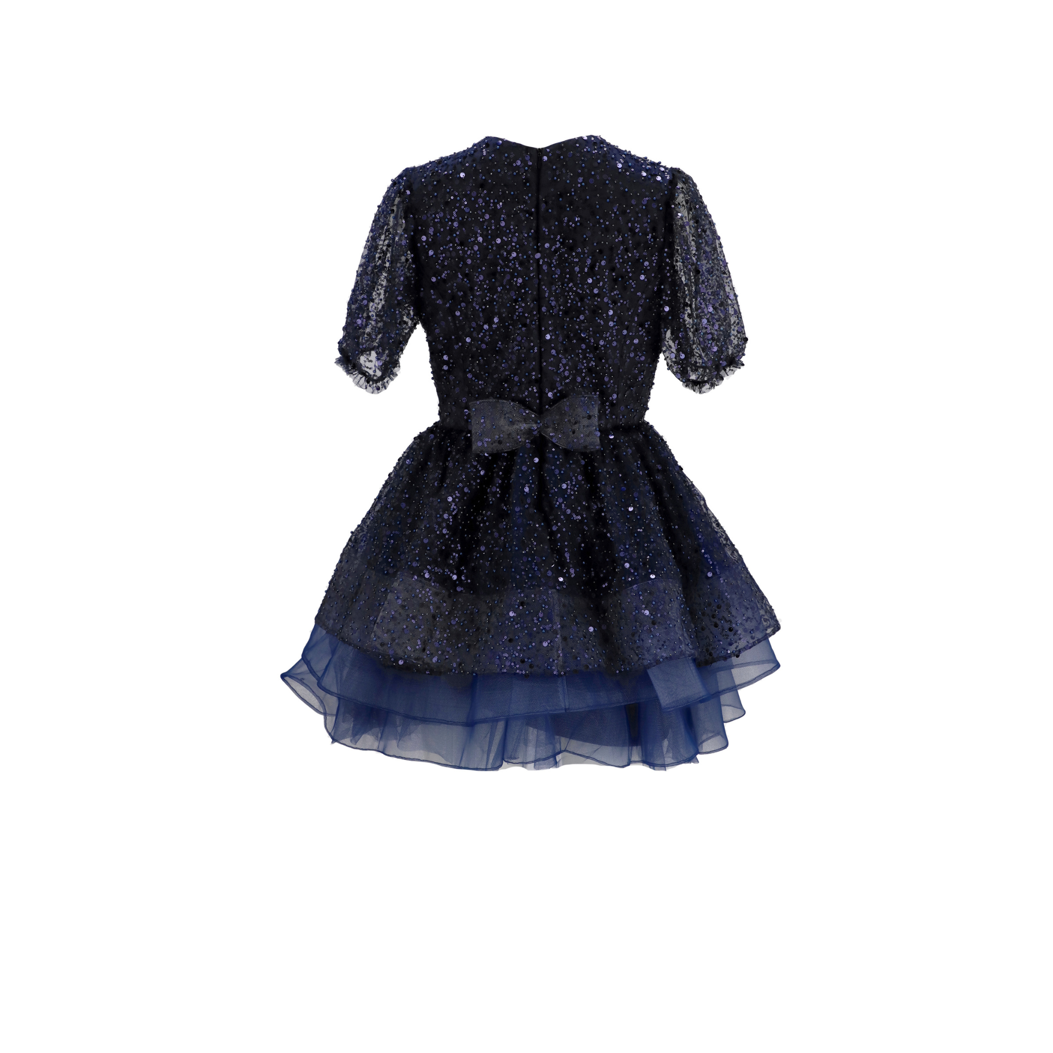 Dark blue woman dress