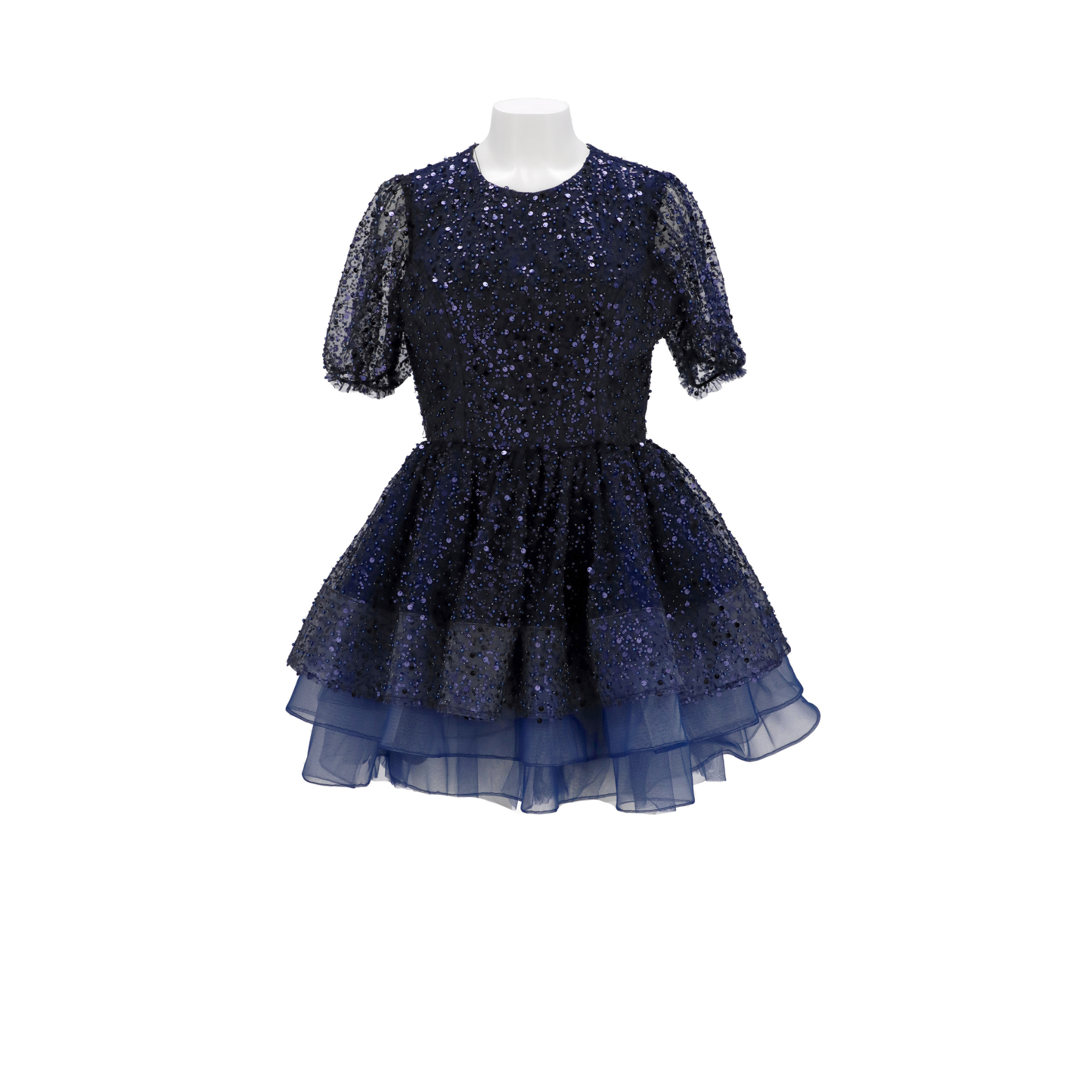 Dark blue woman dress