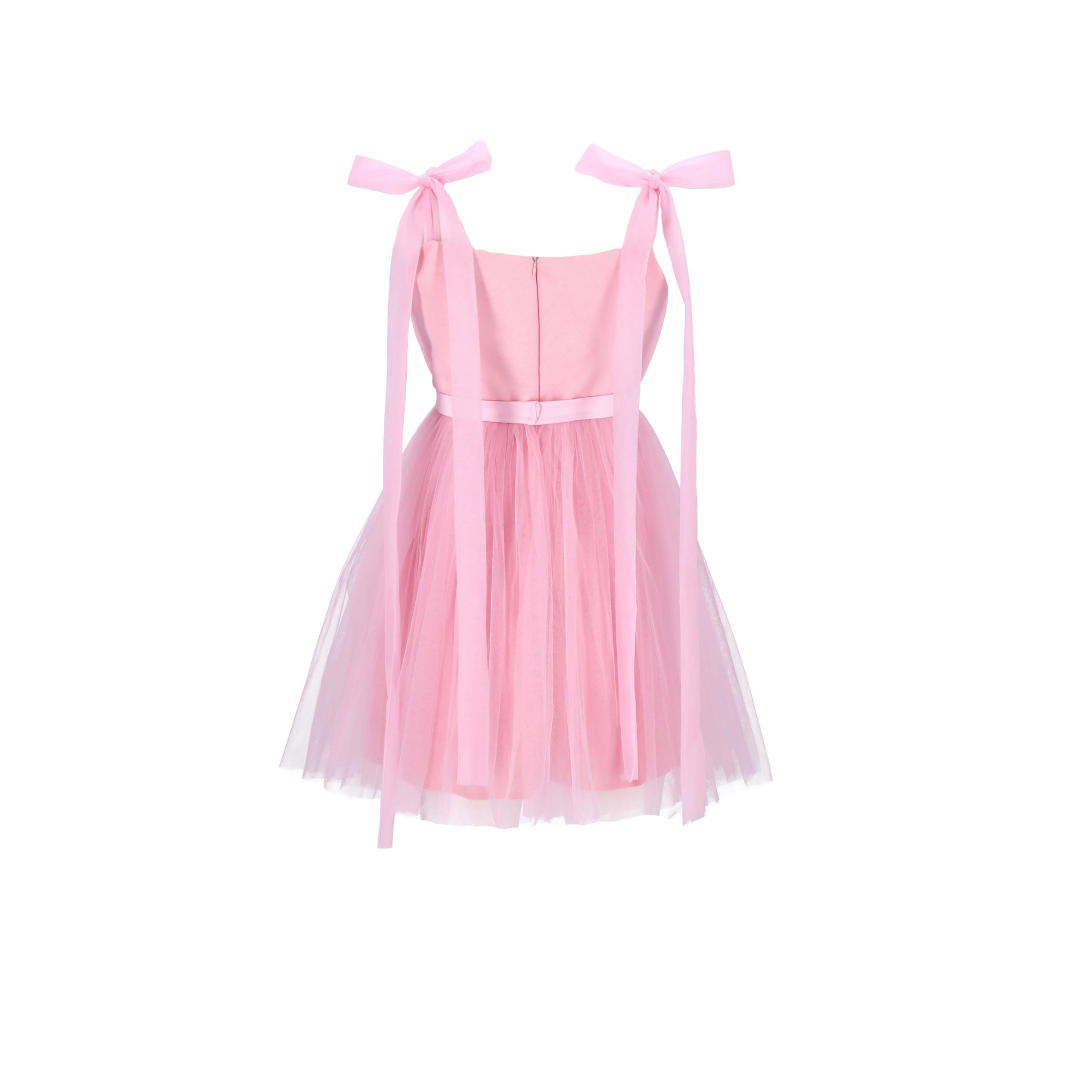 Pink woman dress